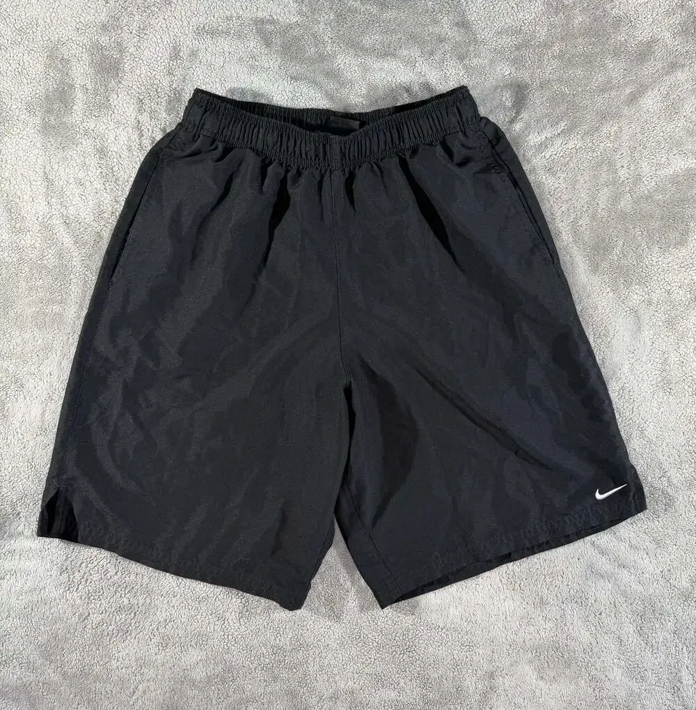 Nike Men's Black Swim Essential Volley Athletic Training Shorts Size Medium